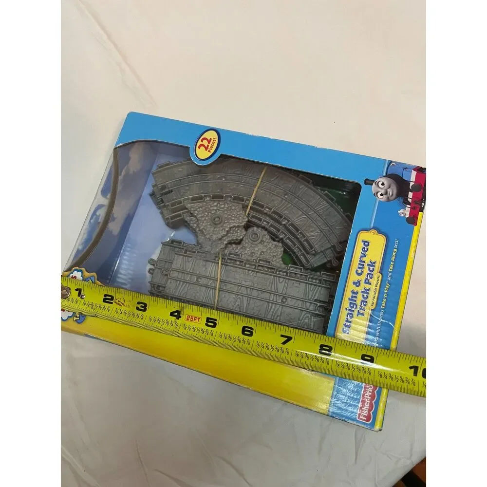 Fisher-Price Thomas & Friends Take-n-Play Straight and Curved Track Pack- NIB